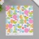 Scrapbooking paper "Bright circles" density 180 grams set 10 pcs 15.5x17 cm