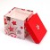 New Year. Box a gift New Year's folding "Stars New Year" 15x15x15 cm.