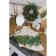 Apron "Ethel" spruce branches 70x61 cm, 100% cotton, sarzha 190 g/m2