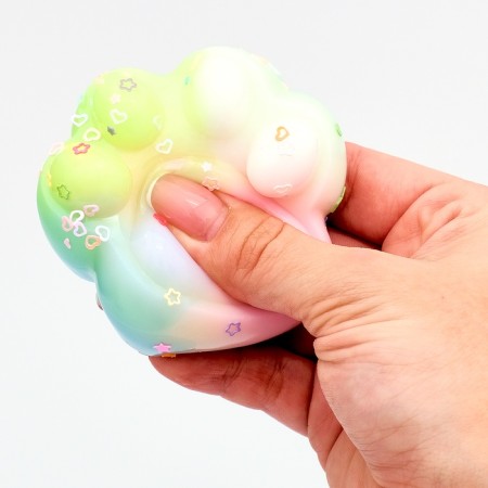 Squish anti -stress - toy "Rainbow Paw"-3