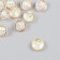 Button plastic for creativity "mother -of -pearl overflows" set of 10 pcs 1.2x1.2x0.8 cm