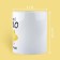 Ceramic mug "Miracle in feathers", 320 ml, white color