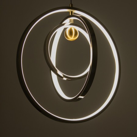Bayerlux “Haiphi” 27W LED gold-silver 40x40x42cm-3