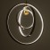 Bayerlux “Haiphi” 27W LED gold-silver 40x40x42cm