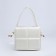 Bag Cross-Bodi with a zipper, white color