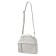 Bag Women's claim. Kozh, lightning, gray color