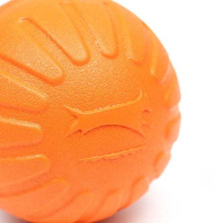 EVA ball is floating, for training, 9 cm, orange-2