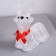 LED figure "Olenenok" 15 × 16 × 10 cm, acrylic, 20 LED, batteries AA × 3, glow white