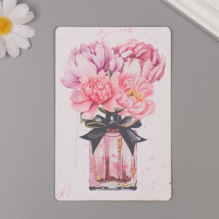 Growing postcard "Peonies" 10*15 cm