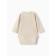 Body for a boy with a long sleeve, beige color, height 62 cm