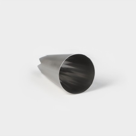Konfinett confectionery nozzle "Open Star", D = 3 cm, output 1.2 cm, stainless steel-2
