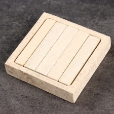 Bakery evaporator with bars, volcanic, 13x13cm