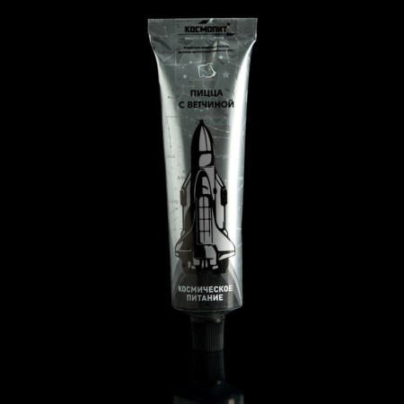 Space food "Sicilian pizza with ham" in a tube of 165-1