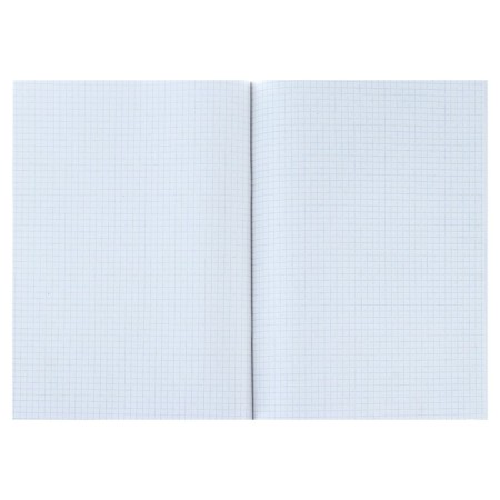A4 notebook, 96 sheets in Calligrata Calgrata "Plain", covered Cardboard, Block No. 2, whitewash 75% (gray sheets), blue-1