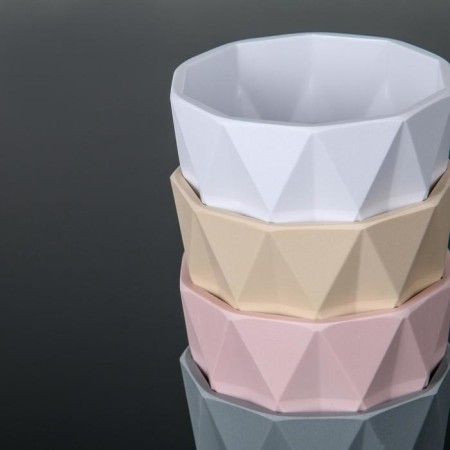 Kashpo for flowers "loft", plastic, 400 ml, color mix-5