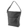 Female bag, artificial leather, black, 30x13x38 cm