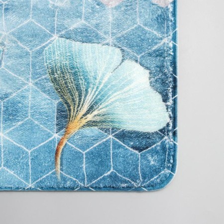 Bathroom mat “Leaves”, 50 × 80 cm, microfiber-2