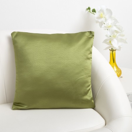 Decorative pillow "Ethel" 40 × 40 cm, Damascus Cypress Solid