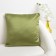 Decorative pillow "Ethel" 40 × 40 cm, Damascus Cypress Solid