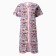 Women's bathrobe, red color, size 58