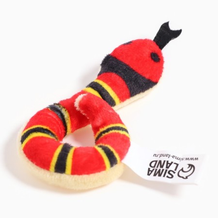 Soft magnet "Snake", 7 cm, color mix-3