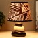 Table lamp "Abstraction" E14 15W 20x20x28 cm Risalux