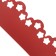 Border tape, 0.15 × 9 m, thickness 1.2 mm, plastic, curly, red, greengo