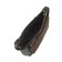 Women's bag (B2800-01140) Artificial leather + suede, brown, 1x210x30 cm