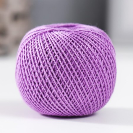 Knitting threads "Iris" 150m/25g 100% Merusirized cotton color 2206