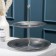 2-tier dish "Flying of the night", D = 21/28 cm, silver color