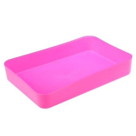 Tray for stationery, large, Istanm, pink, neon