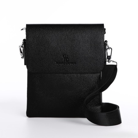 Male bag, terra dever, black color-1