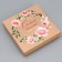 Gift folding box, packaging, "the smallest", 20 x 20 x 5 cm