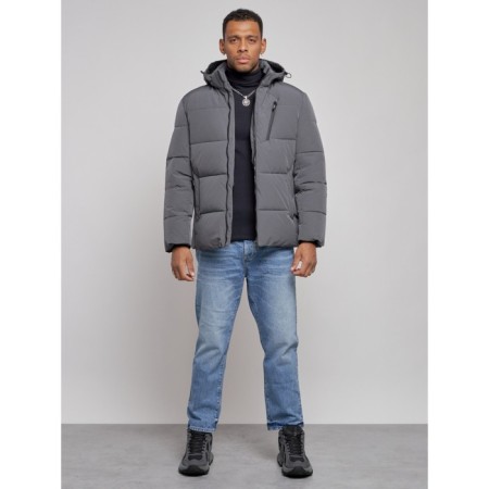 Male Winter jacket, size 58, dark gray color