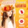 Carnival hat "Autumn bouquet", beige, p. 52–54 cm