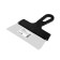 Facade scrap spatula, 200 mm, stainless steel, plastic handle