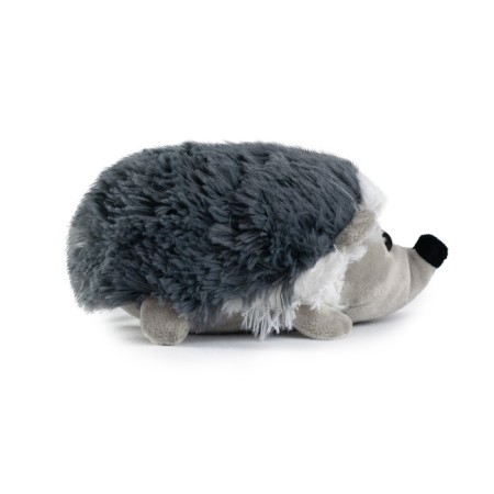 Soft toy "Hedgehog Ozi", gray color, 20 cm-1