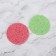 A set of spunges for washing "softness", d = 7 cm, 2 pcs, color mix