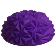 Half -sphere massage onlytop, 16x16x9 cm, purple color