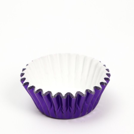 Baking form round, 3.5 x 2 cm purple-2