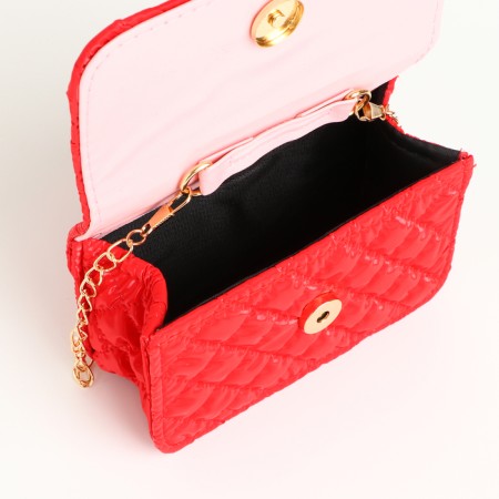 Bag's bag with lightning, red color-2