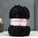 Yarn "Bookplayed" 30% moher, 20% wool, 50% acrylic 220m/200g (02-black)