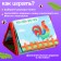 Developing book with the mirror "Charging with animals"
