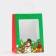 Gift package with the Snowman window 26 x 35 x 16 cm, green