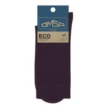 Male socks omsa eco, size 39-41, color Mora