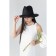 Female ISee hat, size 54-58, black color