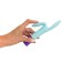 Bunt vibrator. Double, 18.2 cm, blue
