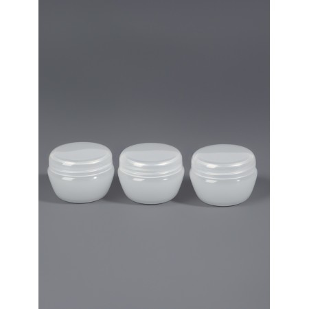 Storage jar, 10 ml, packing - 3 pcs, white color-1