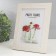 Photo frame plastic 13x18 cm "Rombs. Texture of the tree" White 21.5x16.5 cm