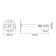 Dowel "bison", for insulating materials, with a plastic nail, 10x180 mm, 50 pcs
